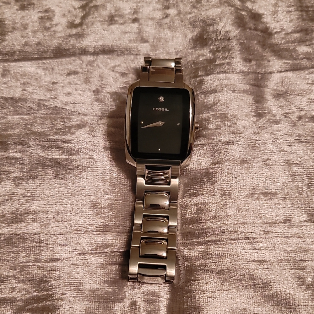 Men's Arkitekt FS-4043 Fossil Watch Curved Rectangle Shape